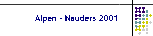Alpen - Nauders 2001